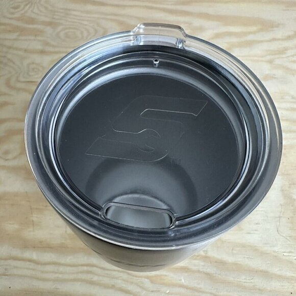 Snap-On Brushed Stainless Steel Travel Mug 30 Oz Insulated Cup - Picture 3 of 4